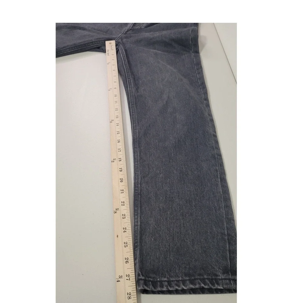 Everlane The‎ Cheeky Jean Womens Washed Black High Rise Button Fly Denim SZ 25